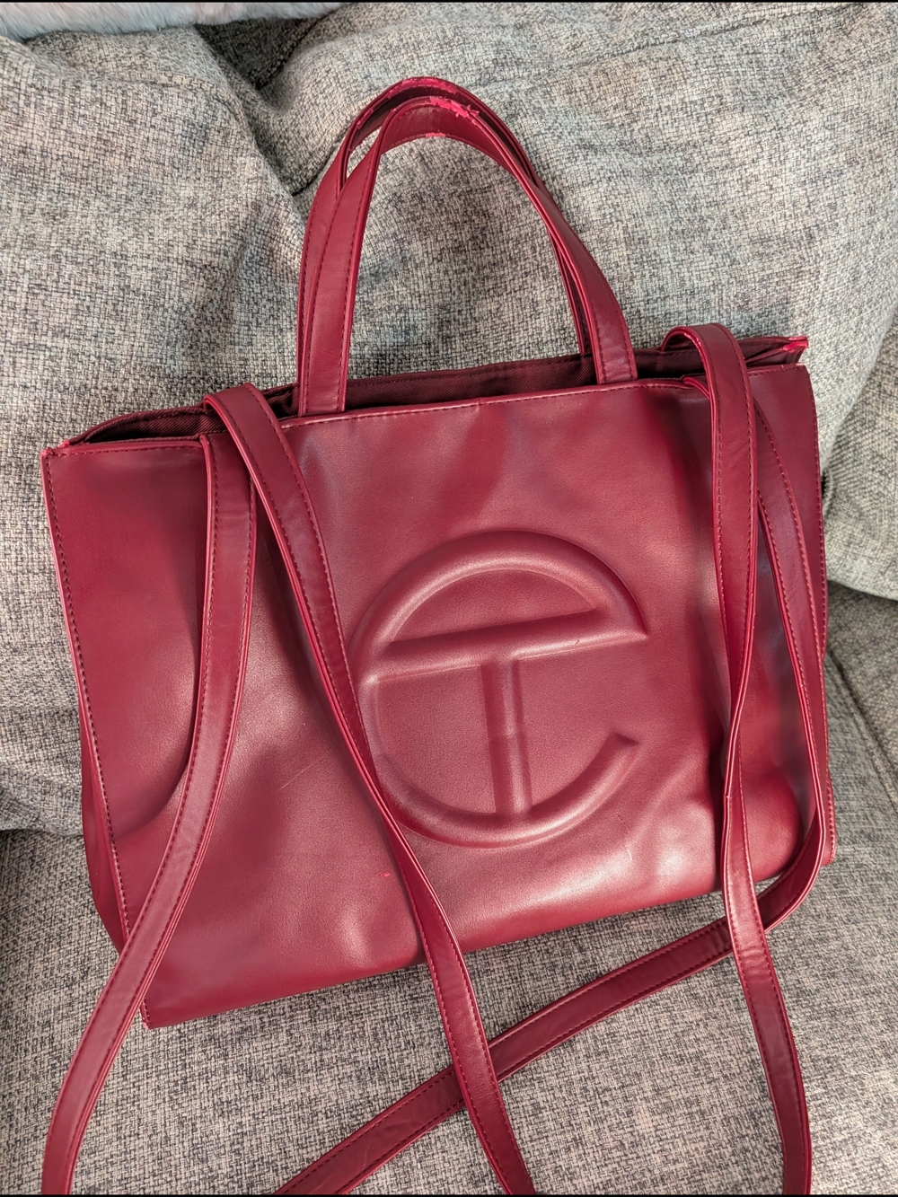 Medium Red Telfar Bag